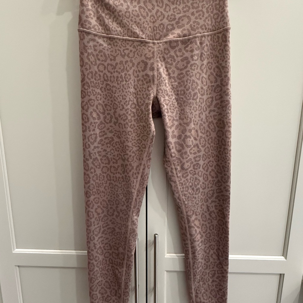 Glyder Brown Leopard Pattern Athletic Leggings